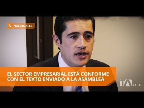 Ministro explica el alcance del veto parcial a la Ley de Fomento Económico - Teleamazonas