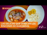 Huecas nocturnas de Guayaquil ofertan platos exquisitos y tradicionales - Teleamazonas