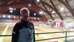 André Casella évoque les anneaux olympiques du boulodrome de Saint-Vulbas, Première Coupe du Monde Mixte de tirs sportifs, Saint-Vulbas 2019