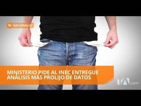 Ministerio de Trabajo discrepa con INEC en cifras de desempleo - Teleamazonas