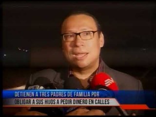 Detienen a padres que explotaban a sus hijos