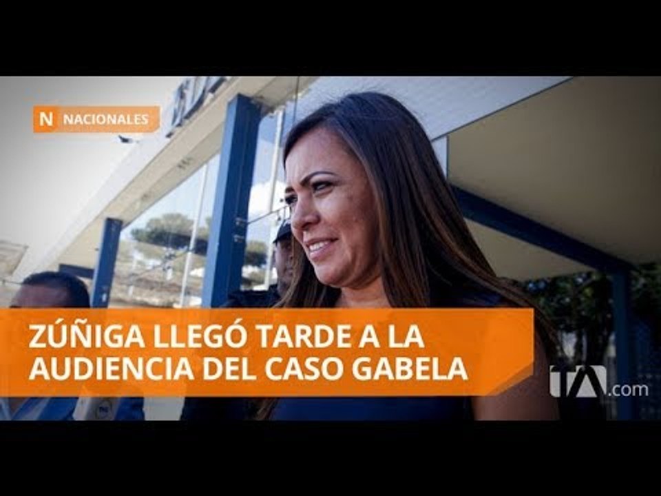 Audiencia fallida del Caso Gabela, porque Ledy Zúñiga llegó tarde - Teleamazonas