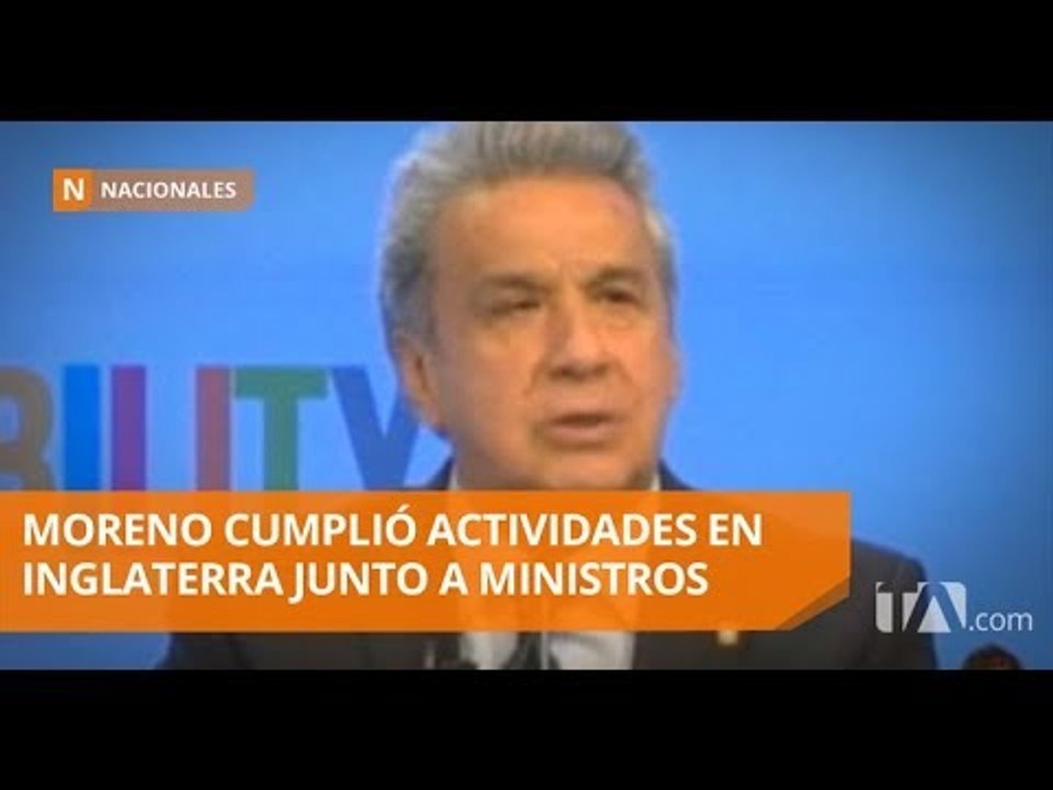 Moreno participó en la Primera Cumbre Global Sobre Discapacidades - Teleamazonas
