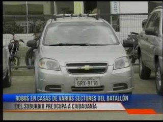 Robo en casas de sector El Batallón alarma a ciudadanos