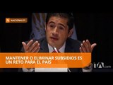 Ministro de economía señala que subsidios están en análisis - Teleamazonas