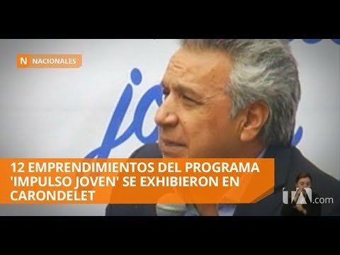 12 emprendimientos juveniles se exhibieron en Carondelet - Teleamazonas