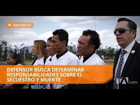 Abogado de familiares de Óscar y Katty pidió comparecencia de funcionarios - Teleamazonas