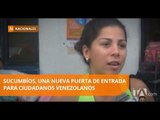 Nuevo grupo de venezolanos llegan a Ecuador por Lago Agrio - Teleamazonas