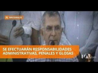 Contraloría General sancionará al Prefecto de Manabí  - Teleamazonas