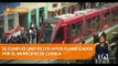 Vehículo tranviario recorrió el 75% de la ruta en Cuenca - Teleamazonas