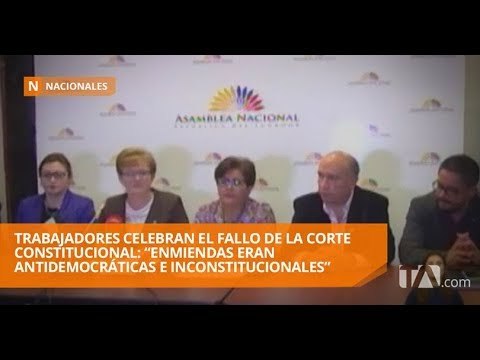 Se derogan enmiendas constitucionales - Teleamazonas