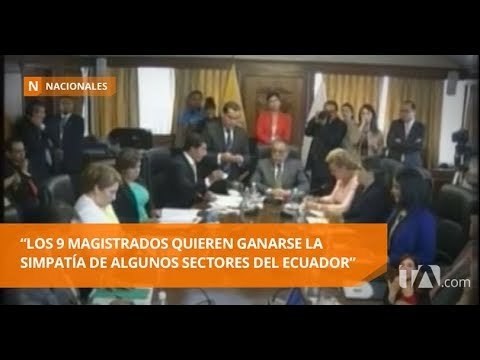 Polémicos fallos de la CC sería suficientes para cesar a magistrados - Teleamazonas