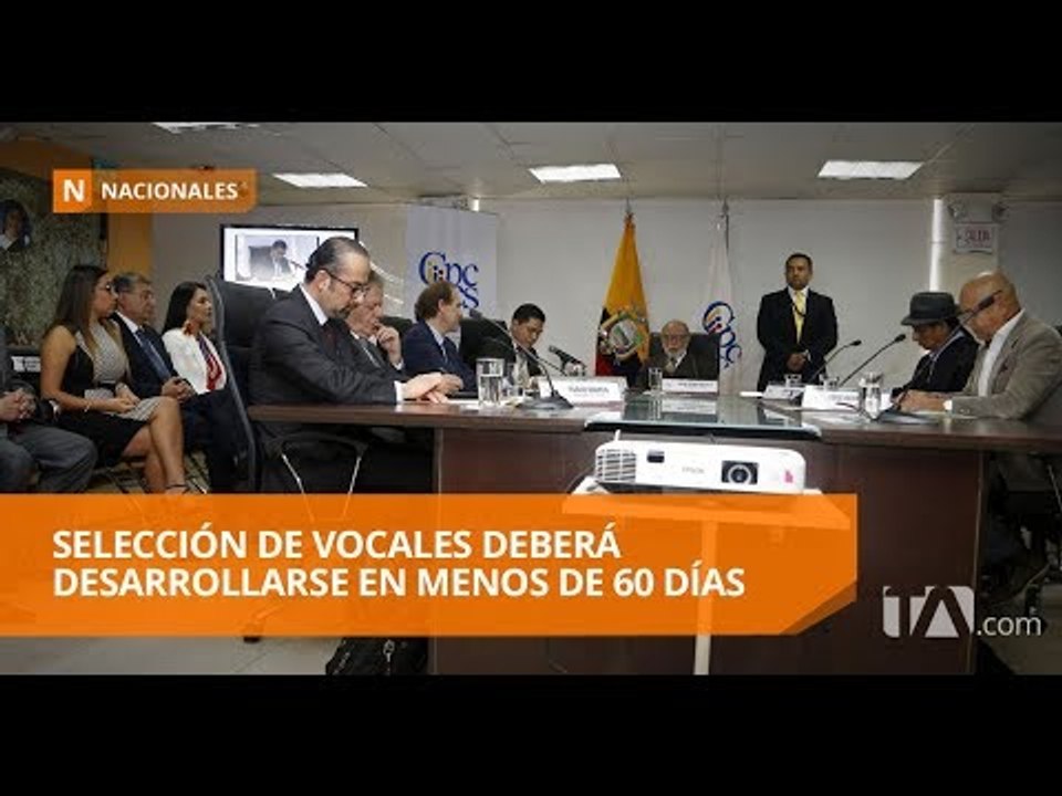 CPCCS-T eligió a comisión de selección de los vocales del CNE - Teleamazonas