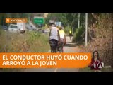 Ciclista murió arrollada en vía Guayaquil-Progreso - Teleamazonas