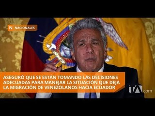 Télécharger la video: Moreno reiteró respaldo a ciudadanos venezolanos - Teleamazonas