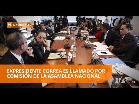 Caso Gabela: comisión pide la comparecencia de Rafael Correa - Teleamazonas