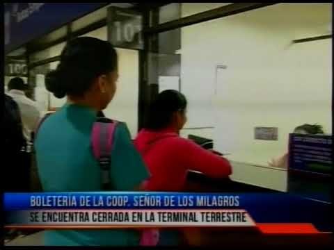 Coop. Señor de los milagros se encuentra suspendida