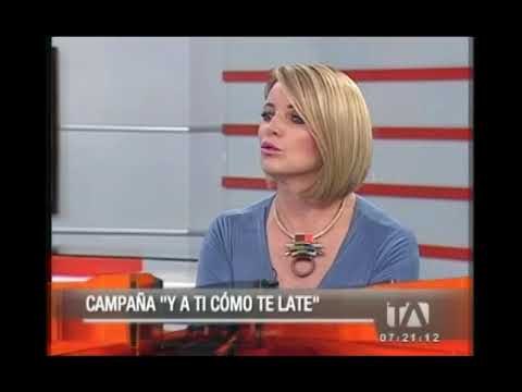 Úrsula Strenge habla sobre la campaña “Y a ti como te late”.