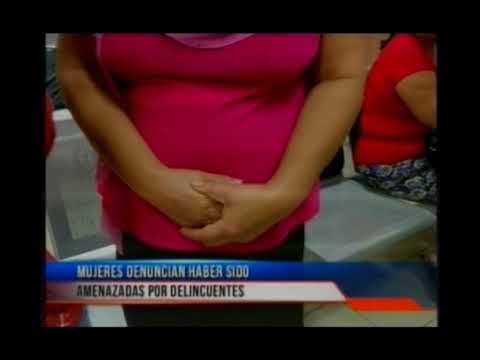 Mujeres denuncian haber sido amenazadas por delincuentes