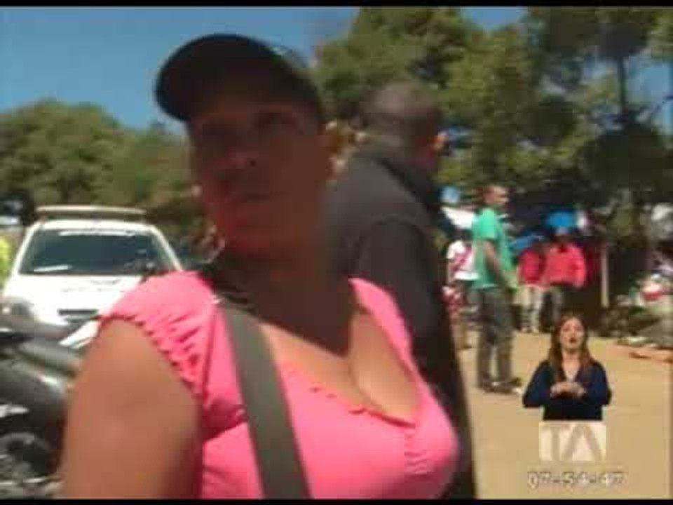 Gresca entre ciudadanos venezolanos y colombianos en Carcelén