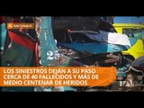 Un nuevo accidente cobró la vida de tres personas este fin de semana - Teleamazonas