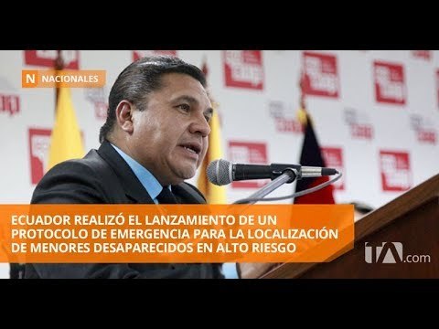 'Alerta Emilia' lanza protocolo de emergencia para búsqueda de menores - Teleamazonas