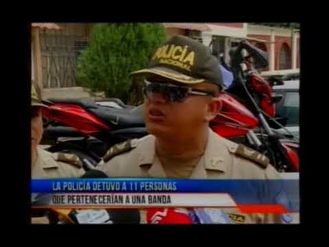 La Policía detuvo a 11 personas que pertenecerían a una banda