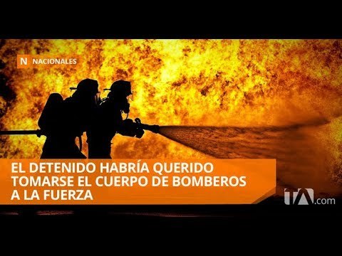 Un capitán del Cuerpo de Bomberos fue detenido por la Policía Nacional - Teleamazonas