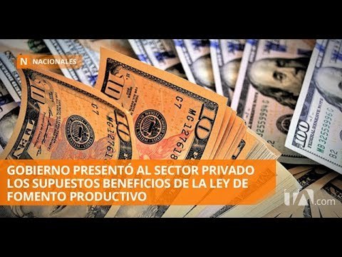 Gobierno socializó beneficios de la Ley de Fomento Productivo - Teleamazonas