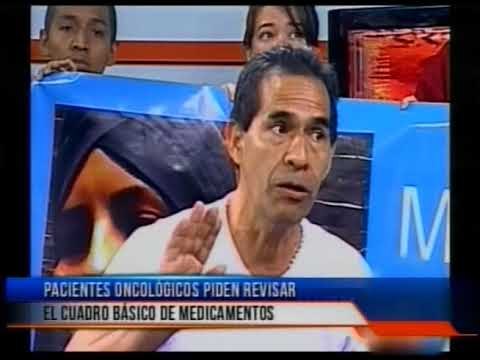 Pacientes oncológicos piden actualización del cuadro de medicamentos