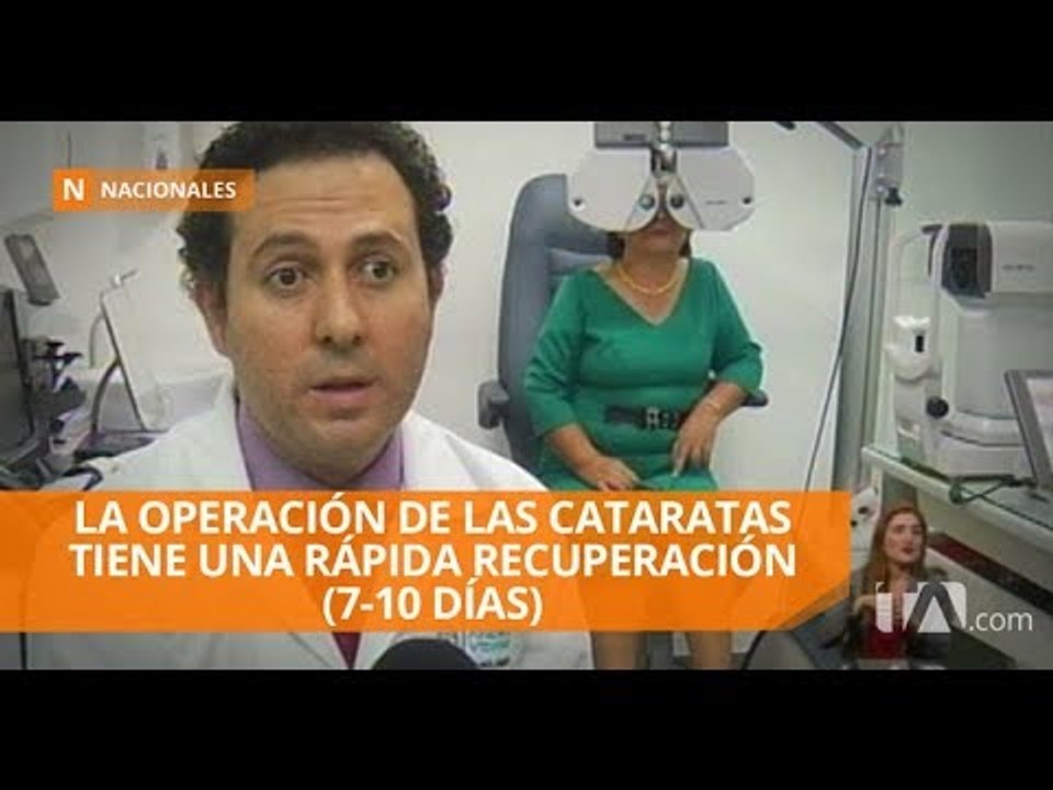 Cataratas: una de las patologías más comunes en adulto mayor - Teleamazonas