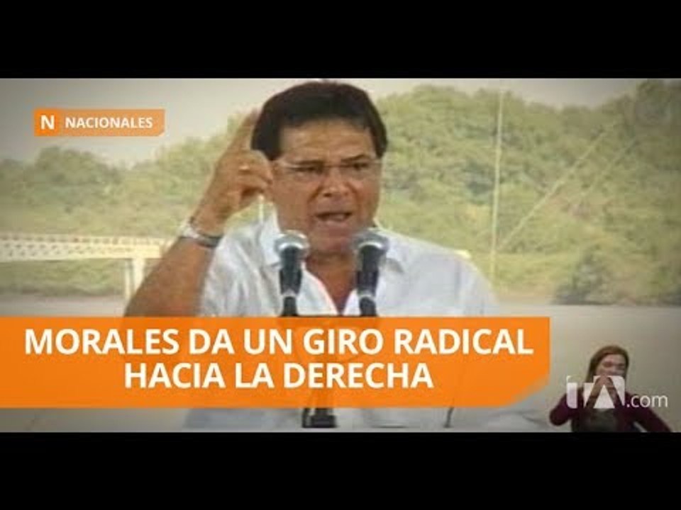 Morales anuncia acciones que tomará si llega a la prefectura del Guayas - Teleamazonas
