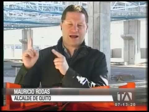 Alcalde Mauricio Rodas habla sobre vandalismo contra Metro de Quito