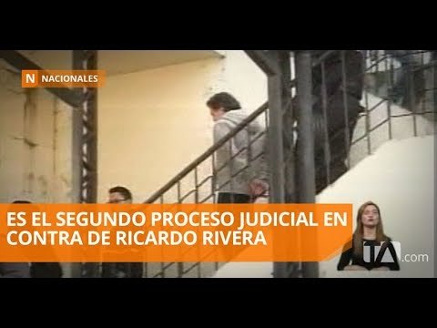 La Fiscalía llamó a formular cargos únicamente a Ricardo Rivera - Teleamazonas