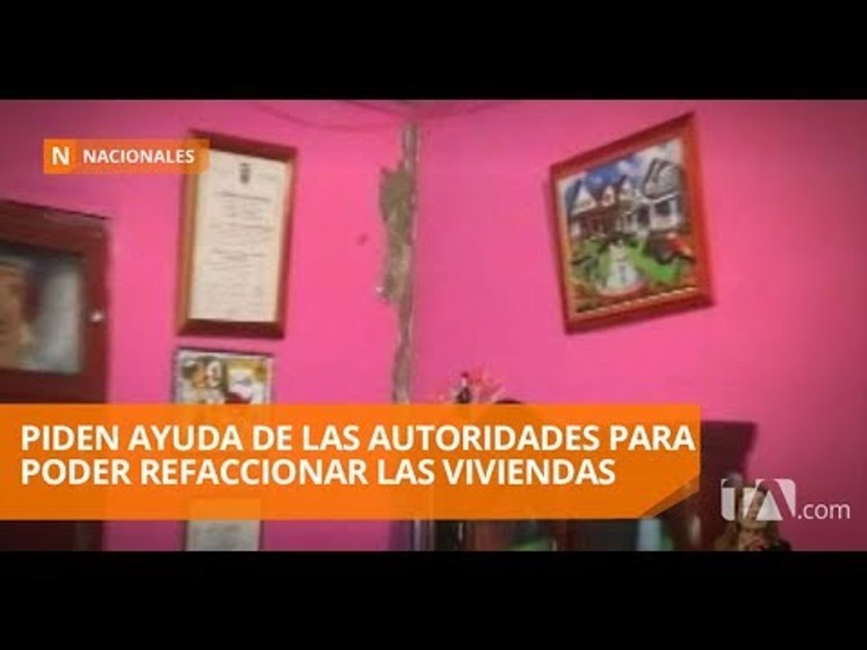 El movimiento telúrico causó daños en viviendas y en edificios - Teleamazonas