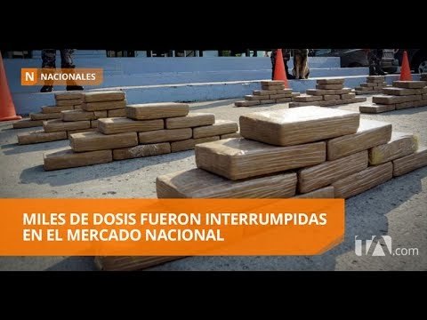 Incautan más de media tonelada de droga en cuatro operativos - Teleamazonas