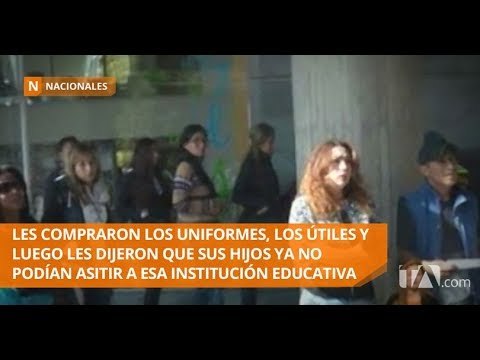 Padres de familia preocupados por problemas de retorno a clases - Teleamazonas
