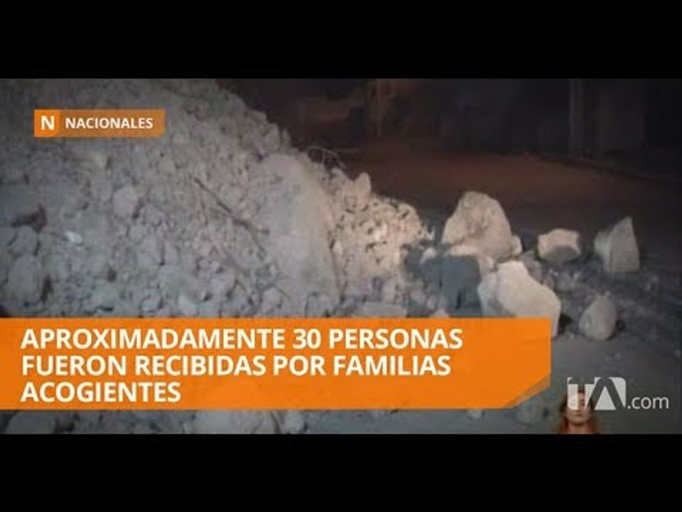 14 viviendas afectadas y varias familias evacuadas tras fuerte sismo - Teleamazonas