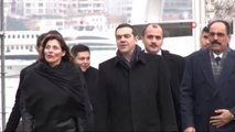 Binali Yıldırım, Yunanistan Başbakanı Alexis Çipras ile Bir Araya Geldi