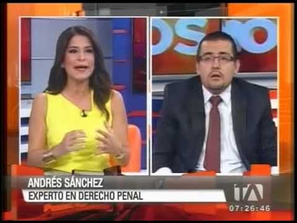 Entrevista a Andrés Sánchez, experto en derecho penal