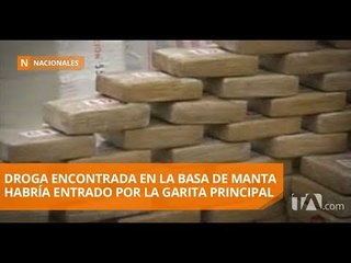 Fiscalía investigará a militares que estuvieron de turno en la Base de Manta  - Teleamazonas