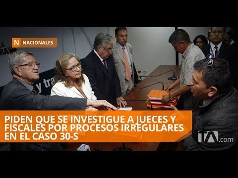 Pleno del CJ recibió denuncias de sentenciados por el 30-S - Teleamazonas
