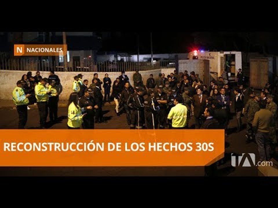 Fiscalía realizará la reconstrucción de los hechos del 30S - Teleamazonas