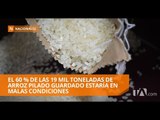 Millonaria pérdida por arroz almacenado en bodega de la UNA - Teleamazonas