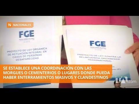 El Fiscal General presentó ante la Asamblea dos proyectos de ley - Teleamazonas