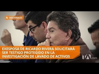 Download Video: Exesposa de Ricardo Rivera solicitará ser testigo protegido - Teleamazonas