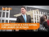Iván Espinel regresa a prisión por lavado de activos - Teleamazonas
