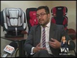 En Ecuador el 5% de padres usan silla de seguridad para sus hijos