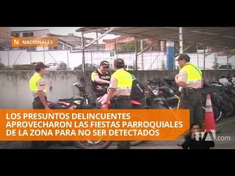 23 motocicletas fueron abandonadas en el sector de San José de Minas - Teleamazonas