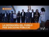 Defensoría ofreció disculpas a víctimas de violación de derechos - Teleamazonas